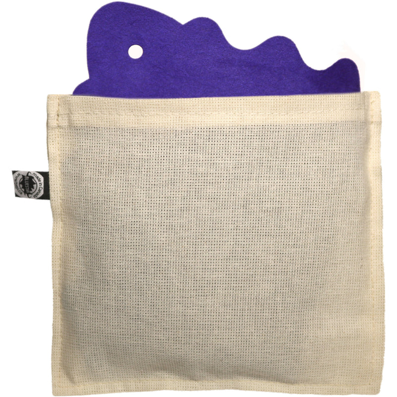 Bluestar Ultrasuede Cleaning Cloth (Purple, Large, 12 x 12")