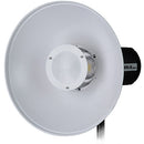 FotodioX Pro Beauty Dish Kit with 50-Degree Honeycomb Grid for Bowens Gemini Flash Heads (16")