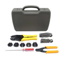 L-COM HT-KIT-01 DELUXE CRIMP & STRIP KIT W/ HEX DIES