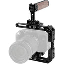CAMVATE Standard Cage Kit with Manfrotto QR Baseplate for Select DSLR Cameras