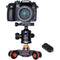 YELANGU L4X Motorized DSLR Dolly with Remote (Black)