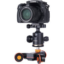 YELANGU L4X Motorized DSLR Dolly with Remote (Black)