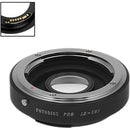 FotodioX Pro Lens Mount Adapter with Generation v10 Focus Confirmation Chip for Konica Auto-Reflex&nbsp;Mount Lens to Canon EF or EF-S Mount Camera