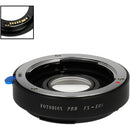 FotodioX Pro Lens Mount Adapter with Generation v10 Focus Confirmation Chip for Fujica X-Mount Lens to Canon EF or EF-S Mount Camera