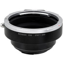 FotodioX Pro Lens Mount Adapter with Generation v10 Focus Confirmation Chip for Pentax 6x7&nbsp;Mount Lens to Canon EF or EF-S Mount Camera