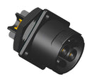 AMPHENOL LTW PWM-02RMFS-TS7001 Circular Connector, Power Series, Panel Mount Plug, 2 Contacts, Solder Socket, Bayonet