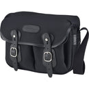 Billingham Hadley Shoulder Bag Small (Black with Black Leather Trim)