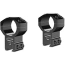 Hawke Sport Optics Two-Piece Tactical Ring Mounts (30mm, Extra-High, 9-11mm Dovetail, Matte Black)