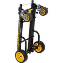 RockNRoller Multi-Cart 8-in-1 Equipment Transporter R2RG Micro Glider (Black)