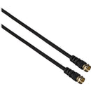 Tera Grand RG-59 F-Type Coaxial Cable (Black, 25')