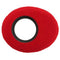 Bluestar Extra Small Fleece Oval Eyecushion (Red)