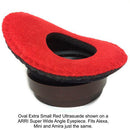Bluestar Oval Extra Small Viewfinder Eyecushion (Ultrasuede, Yellow)