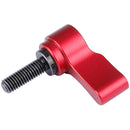 CAMVATE Ratcheting M5 Thumb-Lever Screw (0.6", Red)