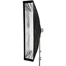 FotodioX EZ-Pro Strip Softbox with Soft Diffuser for Olympus and Panasonic Flashes (12 x 56")