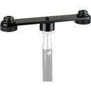 CAMVATE Dual Microphone Mount T-Bracket with 5/8"-27 Threads