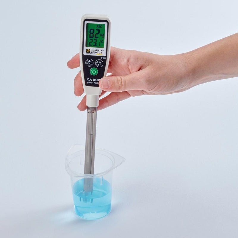 CHAUVIN ARNOUX CA10001 PH Meter / Tester, 0pH to 14pH, 0.01, 0 &deg;C, 60 &deg;C