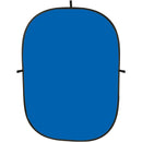 Impact 5x7' Collapsible Background Kit (Chroma Blue)