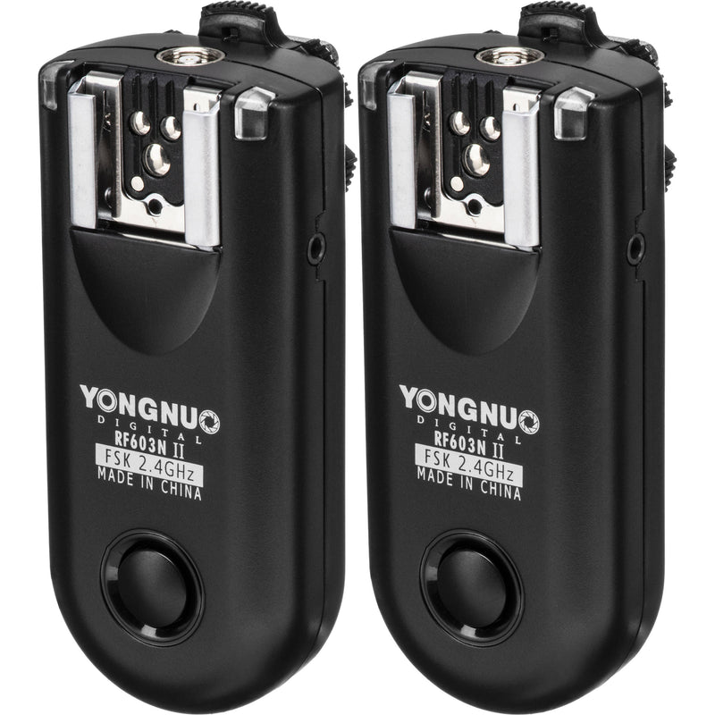 Yongnuo RF-603N II Wireless Flash Trigger Kit for Nikon DC2 Connection