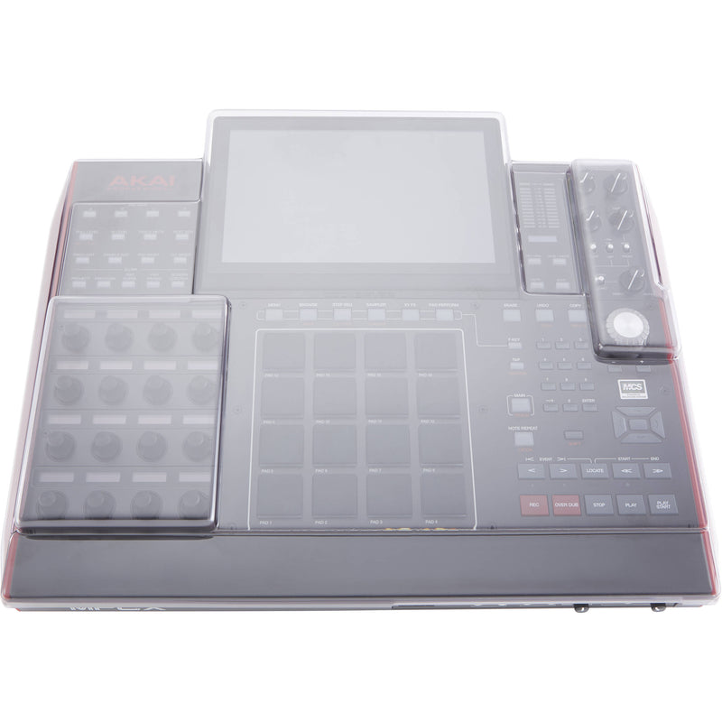Decksaver Cover for Akai MPCX Music Production Center (Smoked/Clear)
