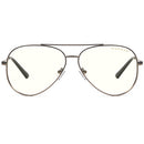 GUNNAR Maverick Computer Glasses (Gunmetal Frame, Clear Lens Tint)