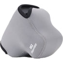 MegaGear Ultralight Neoprene Camera Case for Panasonic LUMIX DMC-FZ300 (Gray)