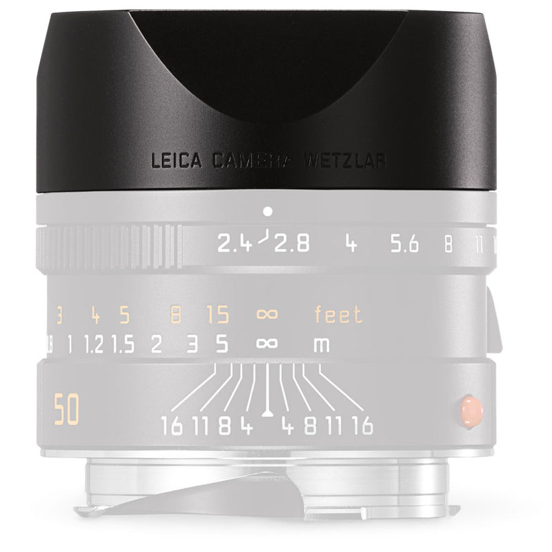 Leica Lens Hood for 35mm f/2.4 & 50mm f/2.4 Lenses (Black)