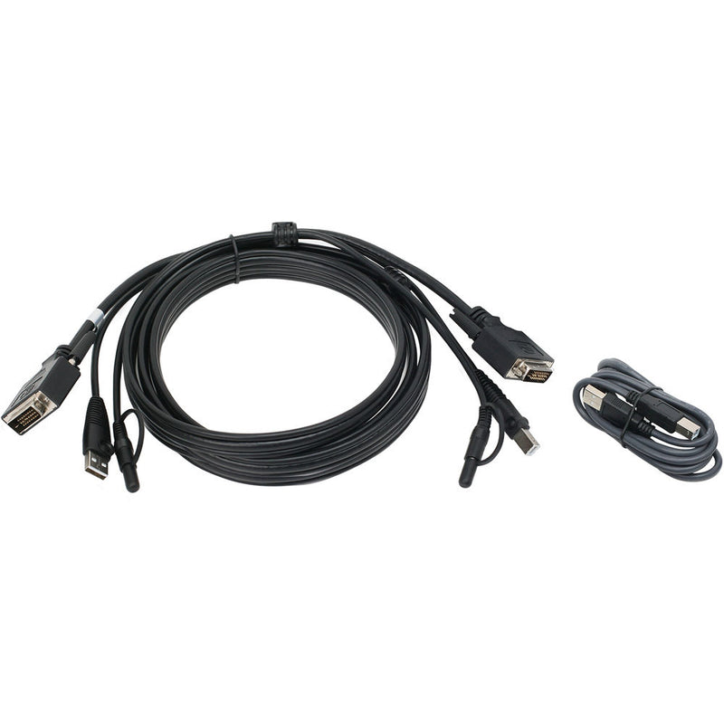 IOGEAR DVI and USB KVM Cable Kit with Audio (TAA, 10')