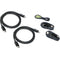 IOGEAR Dual View DisplayPort, USB KVM Cable Kit with Audio (10')