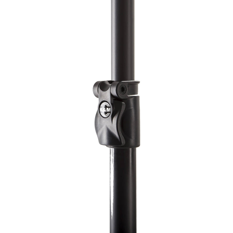 K&M 23755 3-Piece Aluminum Microphone Boompole (Black, 5')