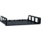 Lowell Manufacturing Vented Rack Utility Shelf-2U, 14"Depth (Black)