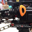 Bluestar Oval Small Viewfinder Eyecushion (Fleece, Black)