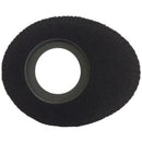 Bluestar Oval Small Viewfinder Eyecushion (Fleece, Black)