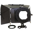 Cavision 4 x 5.65" Matte Box Kit with Accessories & Dual-Rod Bracket with T-Part for Select Canon Cameras