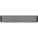 Lowell Manufacturing SVP Series Vented 18-Gauge Steel Panel (2 RU, Small Holes, 1 Pack}