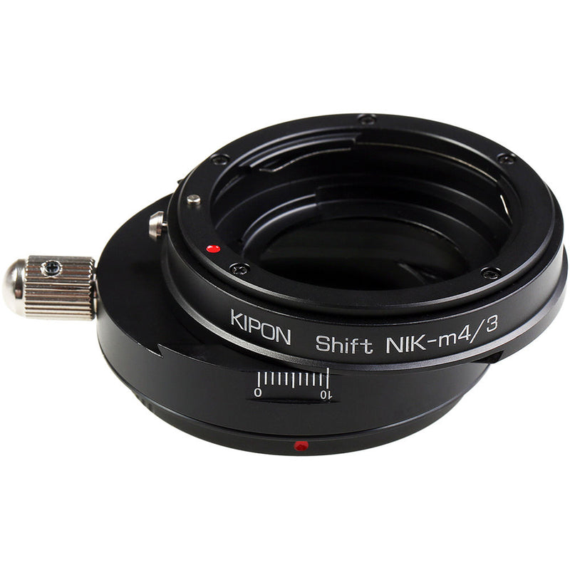 KIPON Shift Lens Mount Adapter for Nikon F Lens to Micro Four Thirds Camera