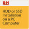 B&H Photo Video Install HDD or SSD into PC with System Copy Service