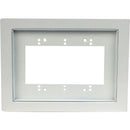 FSR Recessed 3-Gang Mounting Plate