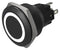 EAO 82-6951.1154 82-6951.1154 Vandal Resistant Switch 82 Series 22 mm Spdt Momentary Round Flat Flush Black New