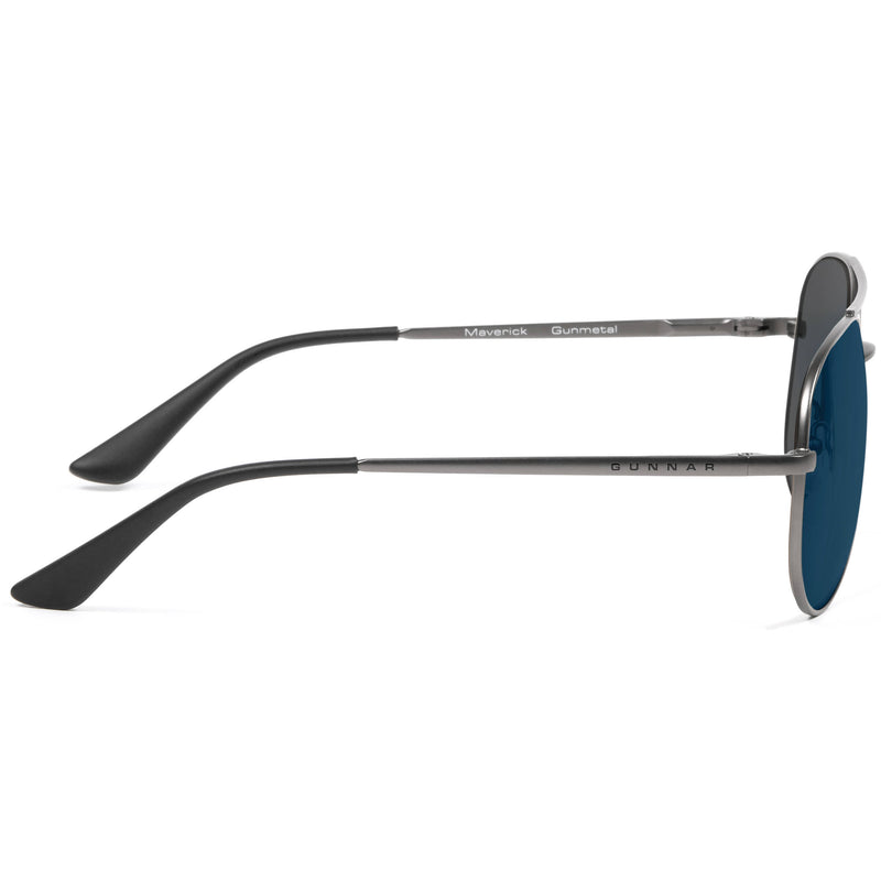 GUNNAR Maverick Computer Glasses (Gunmetal Frame, Sun Lens Tint)