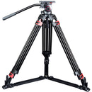 miliboo Professional Tripod System with Heavy-Duty Floor Dolly Kit