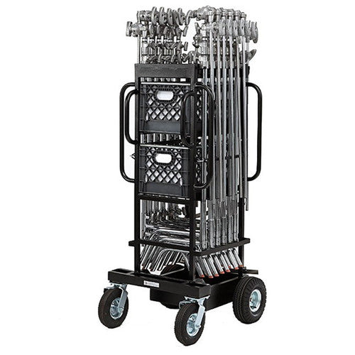 Backstage Equipment C-Stand Mini Cart (Black Hammertone)
