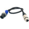 BlockBattery speakON to 3-Pin XLR Female Power Cable (4')