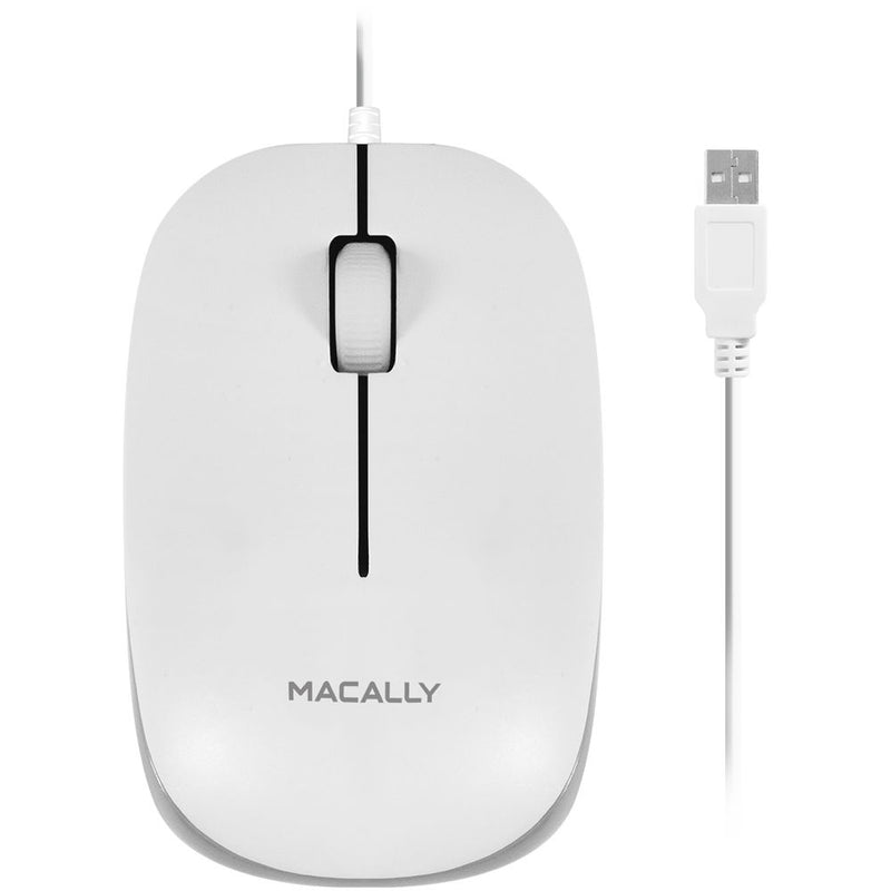 Macally 3-Button USB Optical Mouse