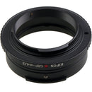 KIPON Lens Mount Adapter for Contax RF-Mount, External Bayonet Lens to Micro Four Thirds-Mount Camera