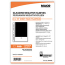 Rollei MACO Glassine Negative Sleeve Pages (8 x 10", 100-Pack)