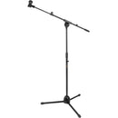 Auray MS-65HD Professional Mic Stand with Telescoping Boom Arm (Pair)