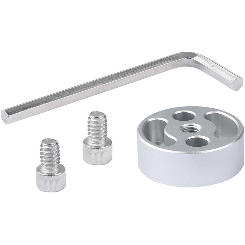 CAMVATE 1/4"-20 to ARRI-Style Rosette Adapter (M6 Thread)