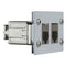 FSR Double-Height CAT6a Shielded Connector Insert (White)