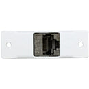 FSR Single-Height CAT6a Shielded Connector Insert (White)