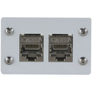 FSR Double-Height CAT6a Shielded Connector Insert (White)